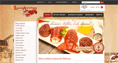 Desktop Screenshot of lobsteranywhere.com